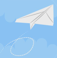 Flappy Paper Airplane