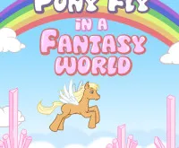 Pony Fly in a Fantasy World